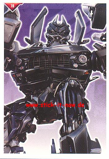 Transformers Sammelkarten - Puzzle 2 Teil 1 - Nr. 78