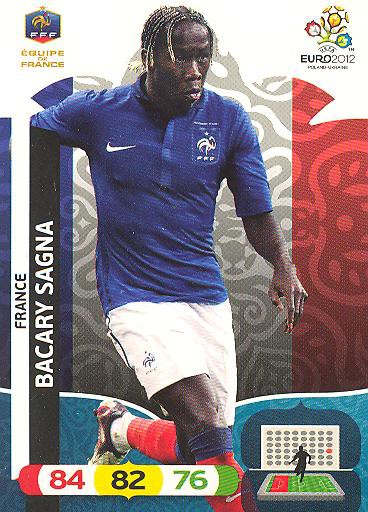 Panini EM 2012 - Adrenalyn XL - Bacary Sagna - Frankreich