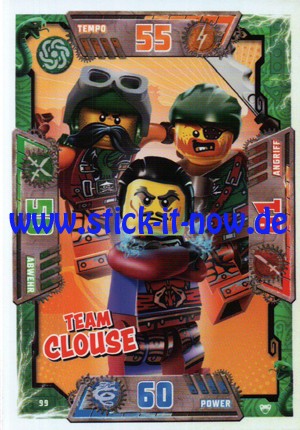 Lego Ninjago Trading Cards - SERIE 2 (2017) - Nr. 99