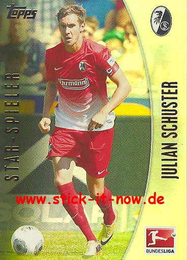 Bundesliga Chrome 13/14 - JULIAN SCHUSTER - Star-Spieler - Nr. 79