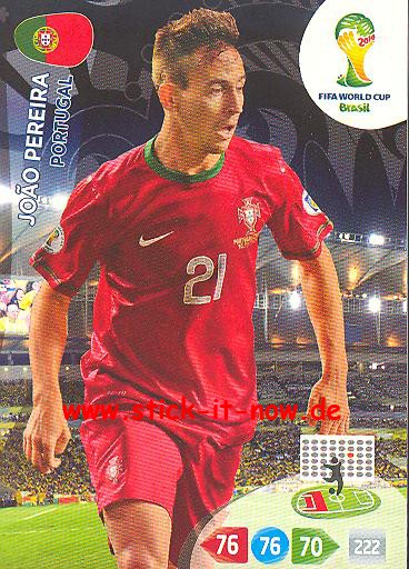 Panini Adrenalyn XL Brasil WM 2014 - JOAO PEREIRA