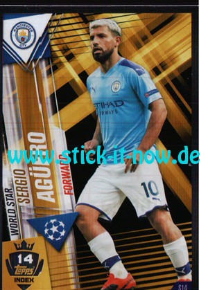 Topps Match Attax 101 (2020) - Nr. W14 (Stickerkarte S14)