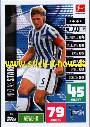 Topps Match Attax Bundesliga 2020/21 - Nr. 31