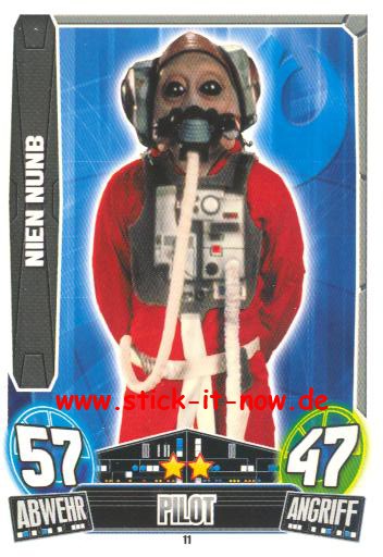 Force Attax Movie Collection - Serie 3 - NIEN NUNB - Nr. 11