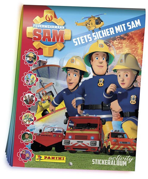 Feuerwehrmann Sam "Stehts sicher mit Sam" (2019) - Stickeralbum
