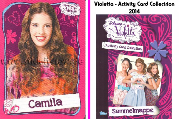 Disney Violetta - Activity Cards (2014) - Nr. 8