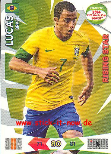 Panini Adrenalyn XL Road to WM 2014 - LUCAS