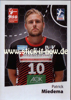 LIQUE MOLY Handball Bundesliga Sticker 19/20 - Nr. 160