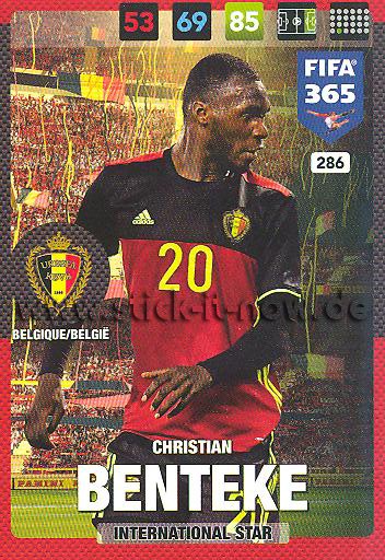 Panini Adrenalyn XL "FIFA 365" (2017) - Nr. 286