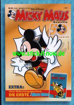 90 Jahre Micky Maus "Sticker-Story" (2018) - Nr. K5 (Karte)