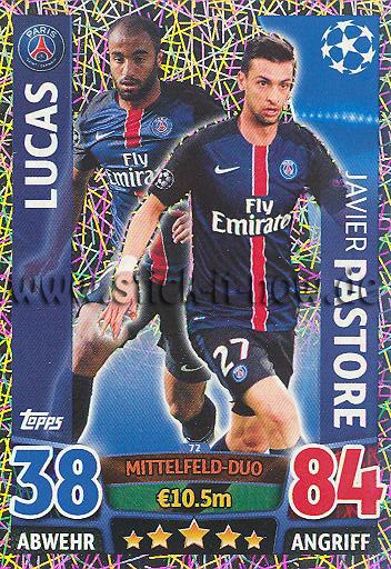 Champions League - Match Attax 15/16 - Nr. 72