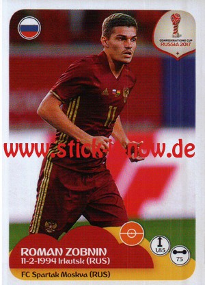 Panini - Confederations Cup 2017 Russland "Sticker" - Nr. 52