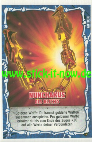 Lego Ninjago Trading Cards - SERIE 4 (2019) - Nr. 181