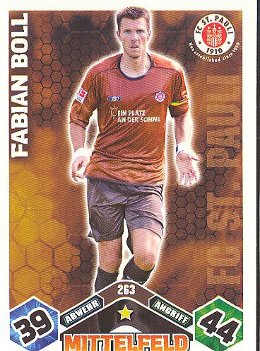 Match Attax 10/11 - FABIAN BOLL - 263