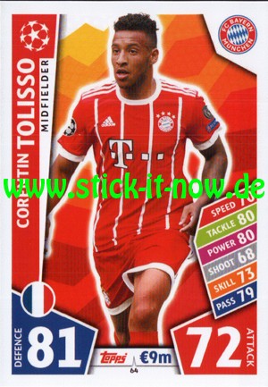 Match Attax Champions League 17/18 - Nr. 64