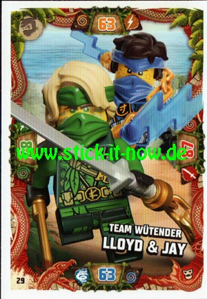 Lego Ninjago Trading Cards - SERIE 6 "Next Level" (2021) - Nr. 29