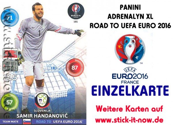 Adrenalyn XL - Road to UEFA Euro 2016 France - Nr. 181