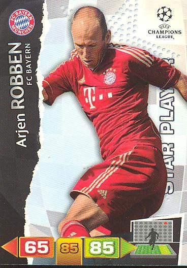 Arjen Robben - Panini Adrenalyn XL CL 11/12 - FC Bayern München - Star Players