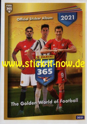 FIFA 365 Sticker "The Golden World of Football" (2021) - Nr. 439