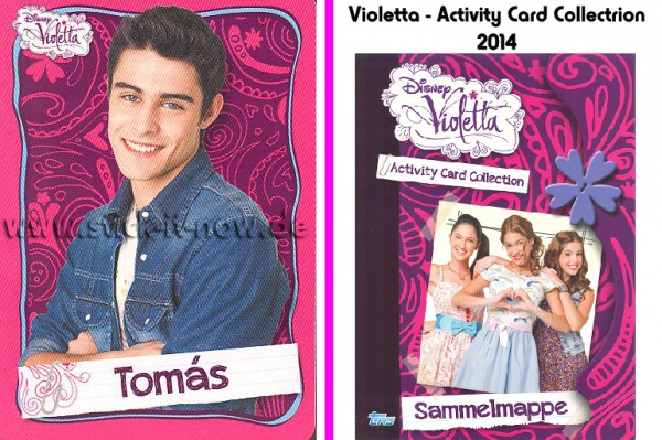 Disney Violetta - Activity Cards (2014) - Nr. 2