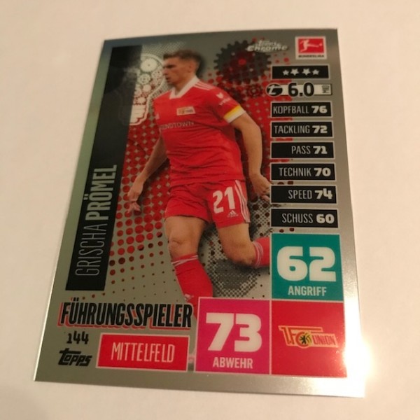 Match Attax BL Chrome 20/21 - Nr. 144 - PRÖMEL