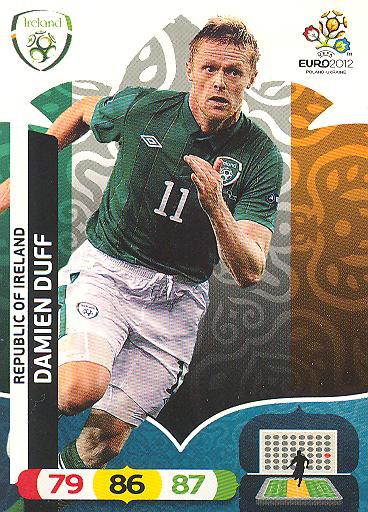 Panini EM 2012 - Adrenalyn XL - Damien Duff - Irland