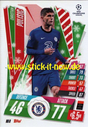 Match Attax Champions League 2020/21 "Festive" - Nr. HU 8