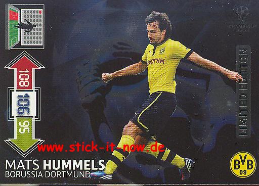 Panini Adrenalyn XL CL 12/13 - Limited Edition - Mats Hummels