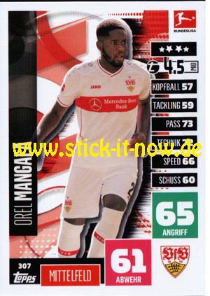 Topps Match Attax Bundesliga 2020/21 - Nr. 307