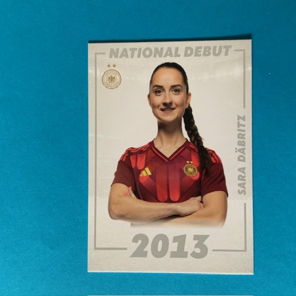 DFB Frauen Team-Set 2025 - Nr. DEB-05 ( Sara Däbritz )