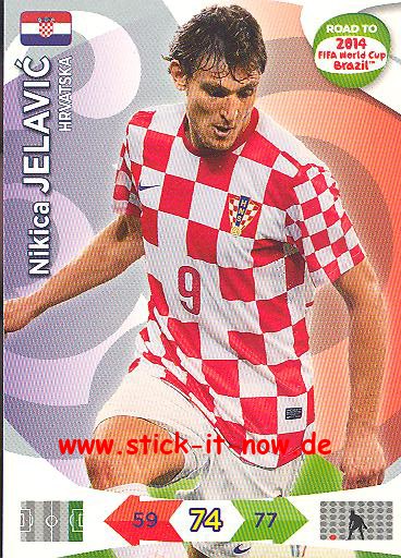 Panini Adrenalyn XL Road to WM 2014 - Nikica JELAVIC