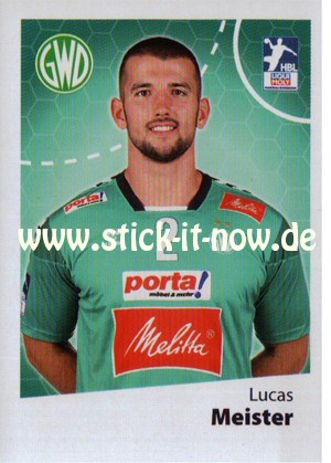 LIQUE MOLY Handball Bundesliga Sticker 19/20 - Nr. 109