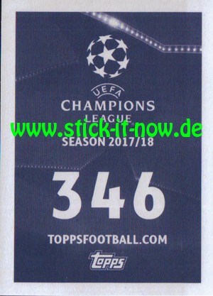 Champions League Sticker 2017/2018 - Nr. 347 (Glitzer)