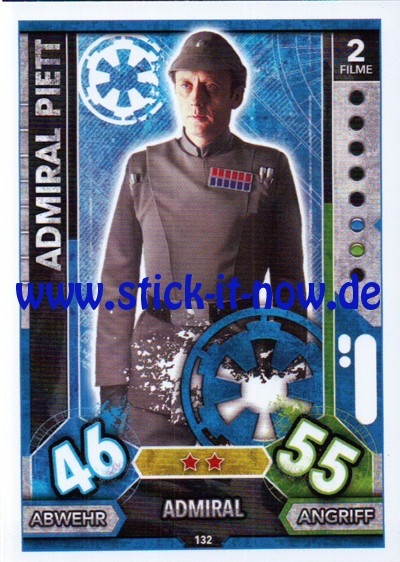 Topps Star Wars FORCE ATTAX UNIVERSE (2017) - Nr. 132