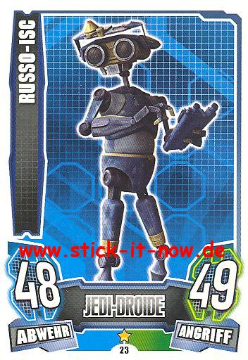Force Attax - Star Wars - Clone Wars - Serie 4 - RUSSO-ISC - Nr. 23