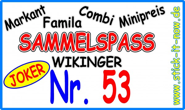 Sammelspass - Küstengold - Wikinger (2014) - Nr. 53 (Joker)