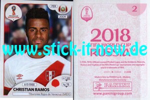 Panini WM 2018 Russland "Sticker" INT/Edition - Nr. 226