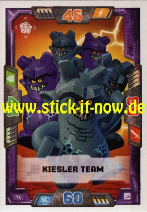 Lego Nexo Knights Trading Cards - Serie 2 (2017) - Nr. 71