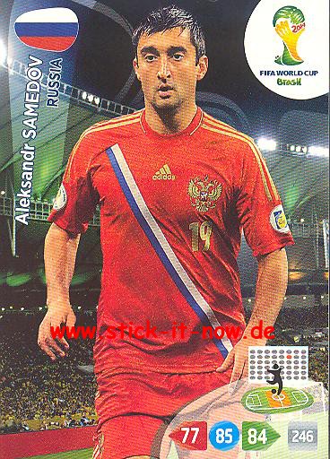 Panini Adrenalyn XL Brasil WM 2014 - Aleksandr SAMEDOV