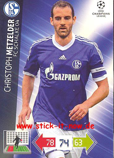 Panini Adrenalyn XL CL 12/13 - FC Schalke 04 - Christoph Metzelder