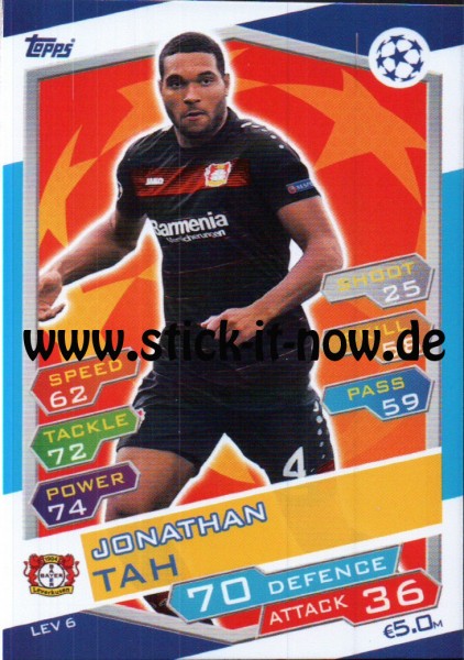 Match Attax Champions League 16/17 - Nr. LEV 6