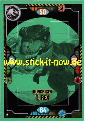 LEGO "Jurassic World" Trading Cards (2021) - Nr. 2 (Neon)