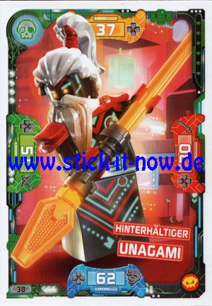 Lego Ninjago Trading Cards - SERIE 5 "Next Level" (2020) - Nr. 38