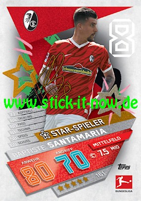 Topps Match Attax Bundesliga 2021/22 - Nr. 161 ( Star-Spieler )