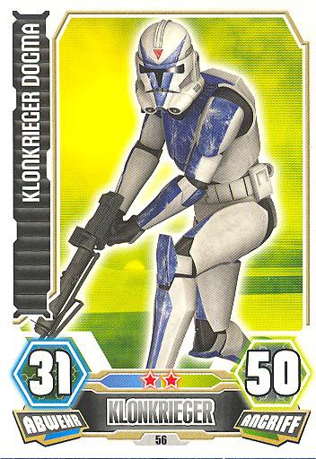 Force Attax - Serie 3 - Klonkrieger Dogma - Nr. 56