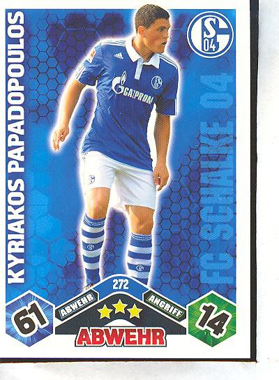 Match Attax 10/11 - KYRIAKOS PAPADOPOULOS - 272