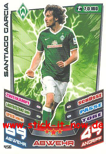 Match Attax 13/14 EXTRA - SANTIAGO GARCIA - Nr. 456