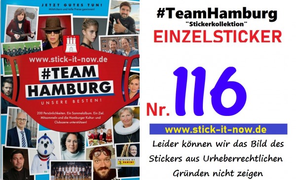 #TeamHamburg "Sticker" (2021) - Nr. 116