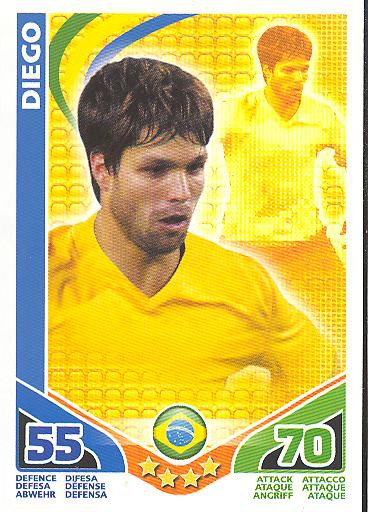 Match Attax WM 2010 - GER/Edition - DIEGO - Brasilien