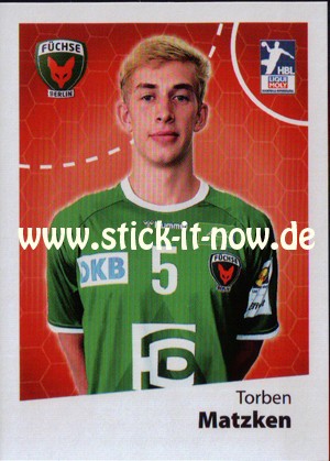 LIQUE MOLY Handball Bundesliga Sticker 19/20 - Nr. 83